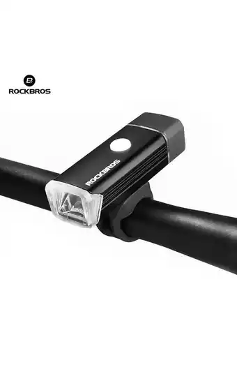 Tiendas EFE Luz delantera para bicicleta rockbros 180 lm oferta