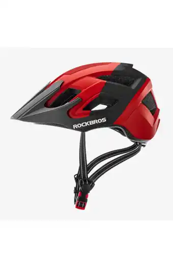 Tiendas EFE Casco rockbros - negro con rojo oferta