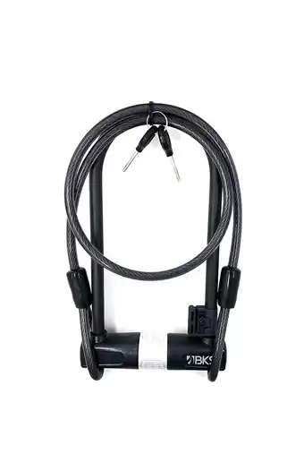 Tiendas EFE Set de candado en u y cadena para bicicleta bks l450 oferta