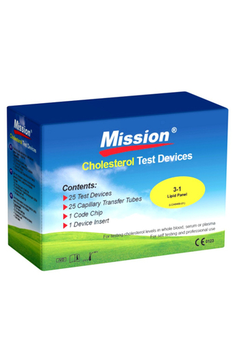 Tiendas EFE Tiras reactivas medidor colesterol mission oferta