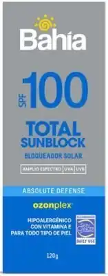 Tottus Protector solar sunblock spf 100 oferta