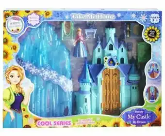 Tottus Castillo grande princesa de hielo oferta