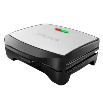 Tottus Sandwichera 900 w negra y plateada miami premium oferta