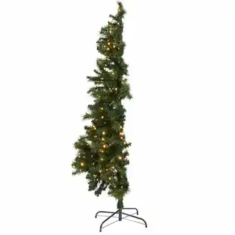 Tottus Medio arbol de navidad 1.80 metros 316 ramas - para espacios reducidos oferta