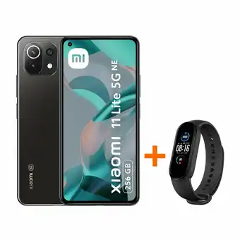 Tottus Xiaomi 11 lite 5g 256 gb black + band 5 oferta