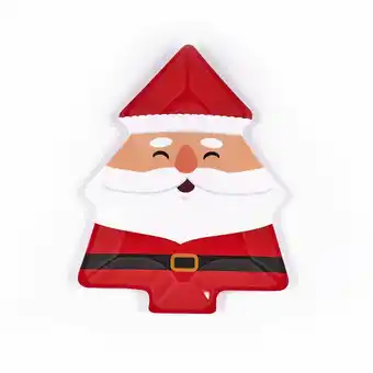 Tottus Plato forma arbol melamine 36 x 28 cm oferta