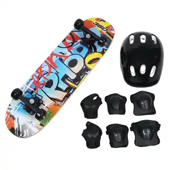 Tottus Set skate skateboard casco protectores 2 oferta