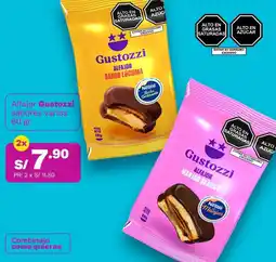 Tambo Alfajor Gustozzi sabores varios 60gr oferta