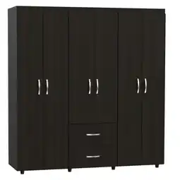 Tiendas EFE Ropero tuhome bariloche 2 cajones wengue oferta