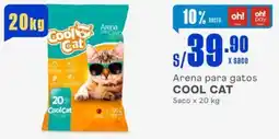 Makro Arena para gatos COOL CAT Saco x 20 kg oferta