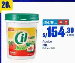 Makro Aceite CIL Balde x 20L oferta