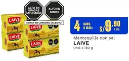 Makro Mantequilla con sal LAIVE Und. x 180g oferta