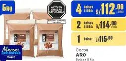 Makro Cocoa ARO Bolsa x 5kg oferta