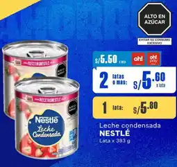 Makro Leche condensada NESTLÉ Lata x 393g oferta