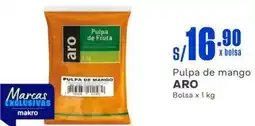 Makro Pulpa de mango ARO Bolsa x 1kg oferta
