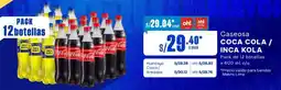 Makro Gaseosa COCA COLA / INCA KOLA Pack de 12 botellas oferta