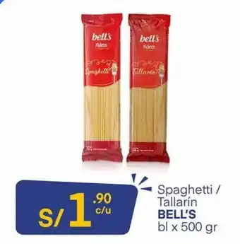 Mass Spaghetti Tallarín Bell's 500gr oferta