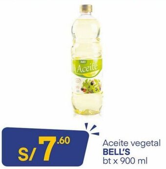 Mass Aceite vegetal Bell's 900ml oferta