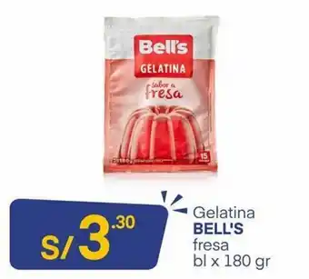 Mass Gelatina Bell's Fresa 180gr oferta