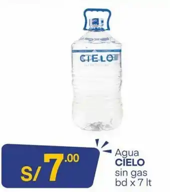 Mass Agua Cielo 7lt oferta