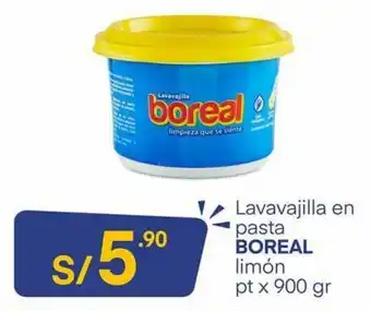 Mass Lavavajilla en pasta Boreal limón 900gr oferta