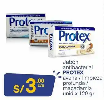 Mass Jabón Antibacterial Protex 120gr oferta