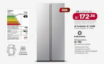 Indurama Refrigeradora RI-769