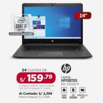 Carsa HP Laptop HPI3BT05 oferta