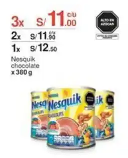Metro Nesquik chocolate oferta