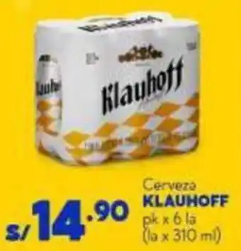 Mass KLAUHOFF Cerveza oferta