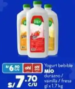 Mass MÍO Yogurt bebible oferta