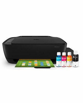 Impresora multifuncional hp smart tank 533 inalámbrica oferta en Tottus