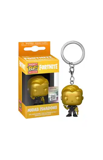 Tiendas EFE Funko keychain fortnite midas mt oferta