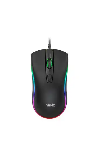 Tiendas EFE Mouse gamer havit ms72 negro oferta