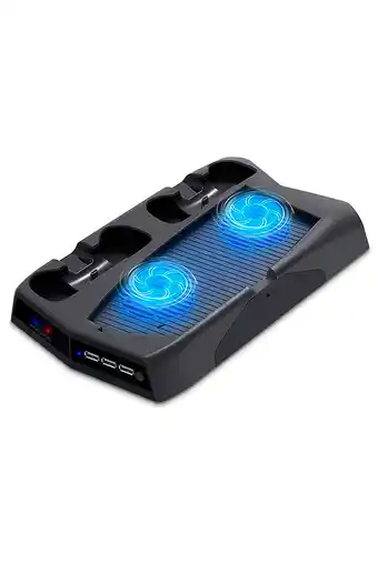 Tiendas EFE Soporte de carga con ventilador kjh para consola ps5 y ps5 digital oferta