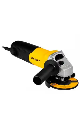 Tiendas EFE Esmeril amoladora stanley 4 1/2" 710w + 10 discos oferta