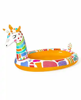 Tiendas EFE Piscina jirafa interactiva 266x157x127cm oferta