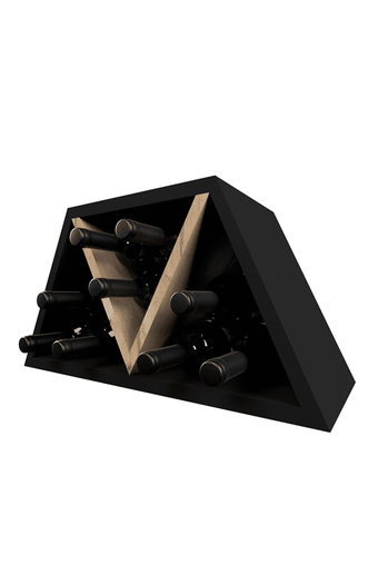 Tiendas EFE Porta botellas lucanas furniture - negro/duna oferta