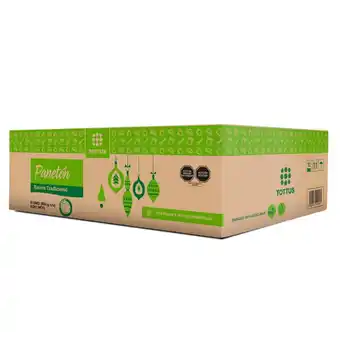 Tottus Caja paneton navidad oferta