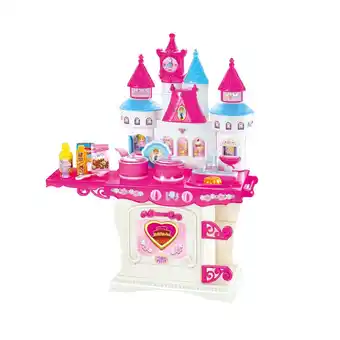 Tottus Cocina princesa con lavadero luz y sonido oferta