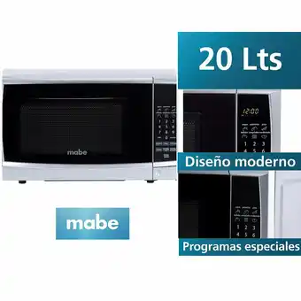 Tottus Microondas 20l, gris - hmm20peg oferta