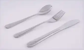 Tottus Set x 3 cubiertos infantiles inox oferta