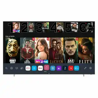 Tottus Smart tv led 65 smart webos oferta