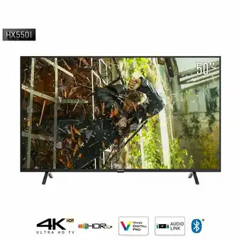 Tottus Panasonic smart tv uhd 4k 50 tc50hx550p oferta