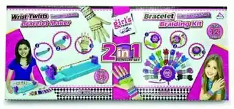 Tottus Maquina 2 en 1 para hacer pulseras hilo oferta