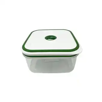 Tottus Contenedor con goma cuadrado 1.1l pr oferta