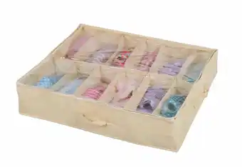 Tottus Caja de zapatos tela bajo cama oferta