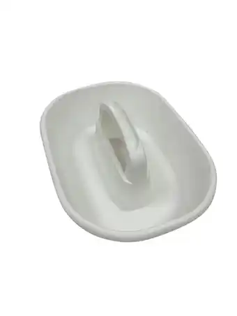 Tottus Organizador plastico con asa blanco oferta