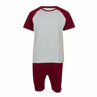Tottus Pijama corta cuello v hombre oferta