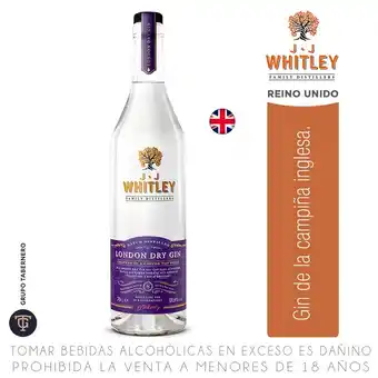 Tottus Gin jj whitley dry oferta